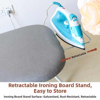 Buitinė sulankstoma lyginimo lenta, Maža lyginimo lenta, Lyginimo pagalvėlė, Lyginimo lentos stovas, Lyginimo lentyna, Sulankstoma lyginimo lenta