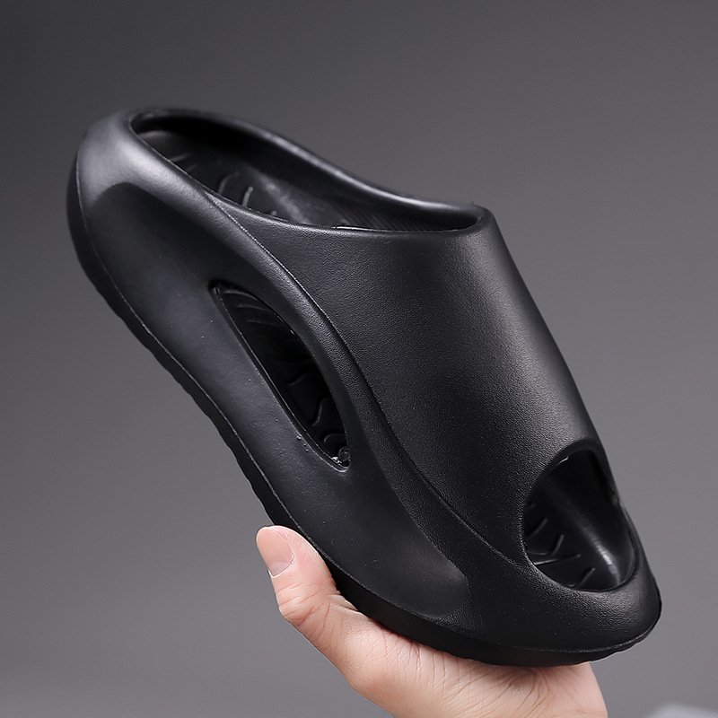 Vastag papucsok Férfi nyári új sport szabadidős pároknak szar érzésű szandálok kültéri kopásálló férfi csúszkák