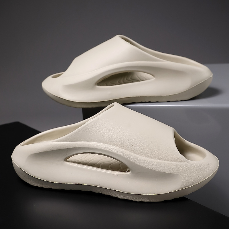 Vastag papucsok Férfi nyári új sport szabadidős pároknak szar érzésű szandálok kültéri kopásálló férfi csúszkák