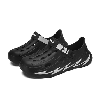 Határon átnyúló krokodilcipők, nyári új, vastag talpú Eva felsőruházat, divatos férfi papucsok, beltéri sportszandálok, szandálok