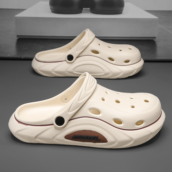 Vasaros drabužiai Operacinė Neslystančios Storapadžiai Šūdo Jausmas Paplūdimio Slaugytoja Baotou Šlepetės 2024 Padidintos skylės Batai Moterims