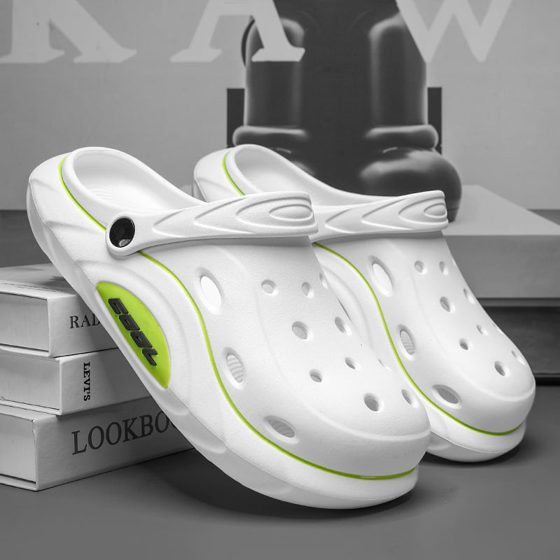 Vasaros drabužiai Operacinė Neslystančios Storapadžiai Šūdo Jausmas Paplūdimio Slaugytoja Baotou Šlepetės 2024 Padidintos skylės Batai Moterims