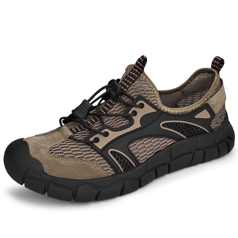 Pantofi de plajă casual pentru bărbați, pantofi de vară 2024, stil nou, cu talpă moale, respirabil, antiderapant, pentru exterior, pantofi de plajă