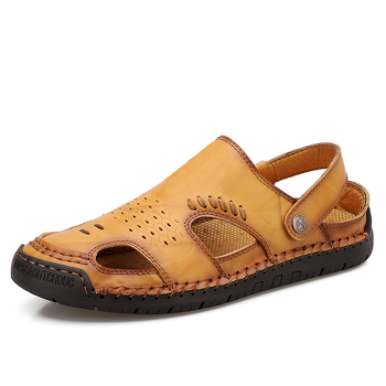 Pantofi de plajă de vară pentru bărbați, de primăvară 2024, sandale casual noi pentru bărbați, papuci respirabili
