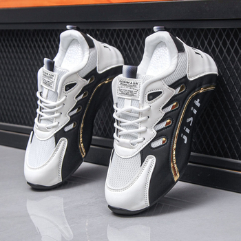 Férfi cipők 2025 Tavaszi új alkalmi cipő Férfi divatos, minden mérkőzéshez illő munkaruházat Torre cipők Lélegző divatos cipők