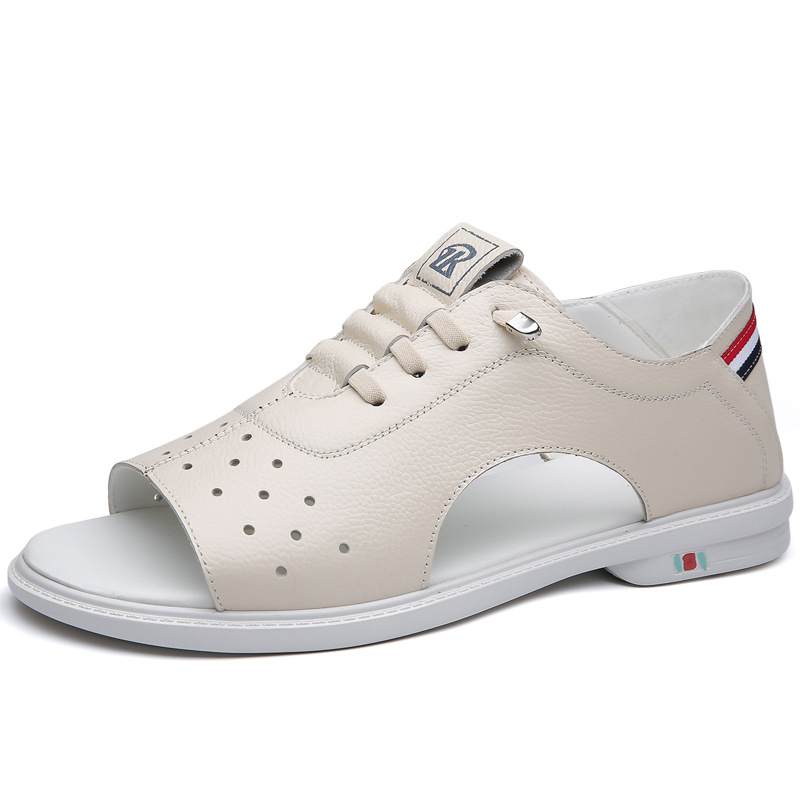 Férfi szandálok Nyári Új Alkalmi Puha Talpú Csúszásgátló Strandcipők Férfi Trendi Római Szandálok Cipők Férfi Nagykereskedelem