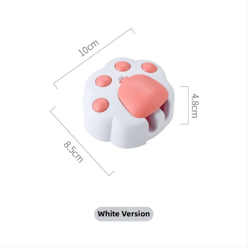 Mielas katės letenos dantų šepetėlio laikiklis, montuojamas ant sienos, buitinis, be perforatoriaus, elektrinis dantų šepetėlis, vaikiškas kūrybingas dantų šepetėlio laikiklis