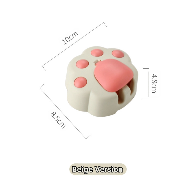 Mielas katės letenos dantų šepetėlio laikiklis, montuojamas ant sienos, buitinis, be perforatoriaus, elektrinis dantų šepetėlis, vaikiškas kūrybingas dantų šepetėlio laikiklis