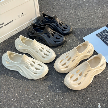 Vīriešu vasaras apavi ar mīkstu zoli, sandales, vīriešu pludmales sandales, vīriešu āra apavi