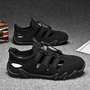 Καλοκαιρινά Νέα Παπούτσια Παραλίας Ανδρικά, Καθημερινά, Μοντέρνα, Αναπνέοντα, Baotou Cave Five Finger, Αποσμητικά Εξωτερικού Χώρου, Αθλητικά Παπούτσια Tide