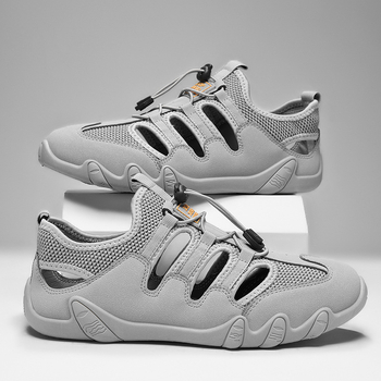 Καλοκαιρινά Νέα Παπούτσια Παραλίας Ανδρικά, Καθημερινά, Μοντέρνα, Αναπνέοντα, Baotou Cave Five Finger, Αποσμητικά Εξωτερικού Χώρου, Αθλητικά Παπούτσια Tide