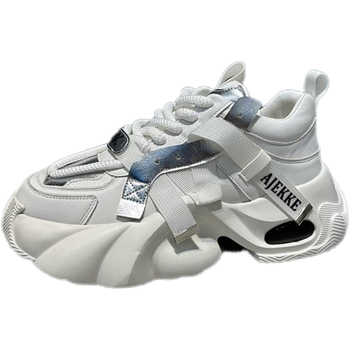 Δημοφιλή ανδρικά παπούτσια Άνοιξη Υψηλής ποιότητας, casual, μοντέρνα, αθλητικά παπούτσια για τρέξιμο με χαμηλό πάνω μέρος, χοντρή σόλα, αυξημένη αναπνοή, μοντέρνα ανδρικά παπούτσια