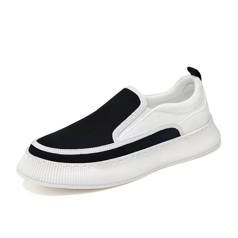 Férfi cipők Nyári Lélegző Hétköznapi Szövetcipők Hétköznapi Puha Talpú Munkahelyi Hétköznapi Lusta Sétára Bebújós Vászon Tornacipők