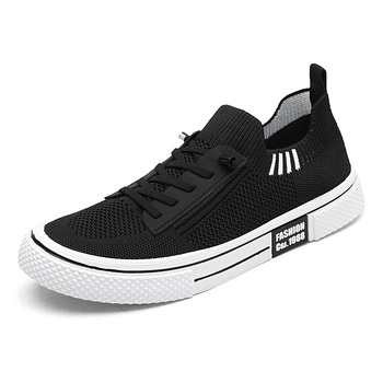 Pantofi sport pentru bărbați, pantofi de vară respirabili, plasă, casual, sport, plasă, leneși, alunecă-on, negri, moi, pantofi plat, pantofi la modă