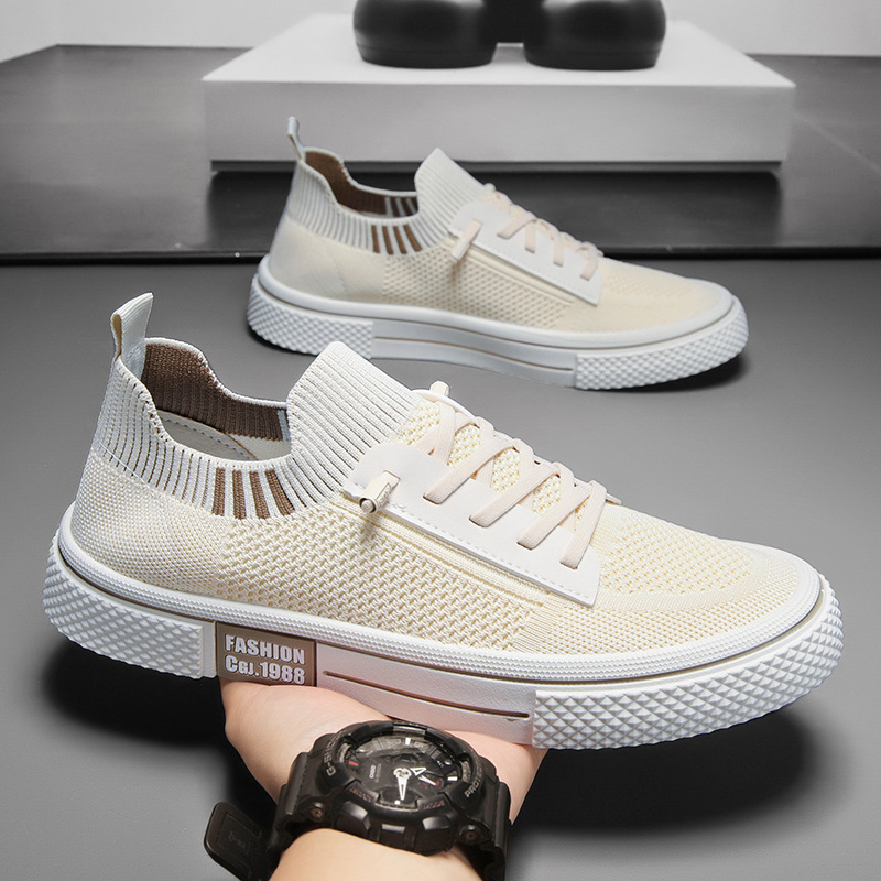 Pantofi sport pentru bărbați, pantofi de vară respirabili, plasă, casual, sport, plasă, leneși, alunecă-on, negri, moi, pantofi plat, pantofi la modă