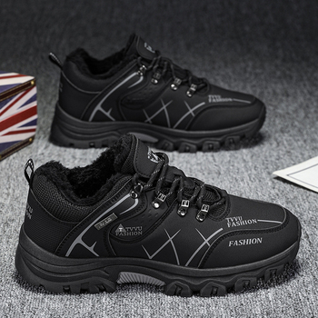 2025. Tople radne cipele s flis podstavom, neklizajuće, otporne na habanje, radne cipele za gradilišta, putovanja na otvorenom, planinarenje, svestrane ležerne i moderne cipele