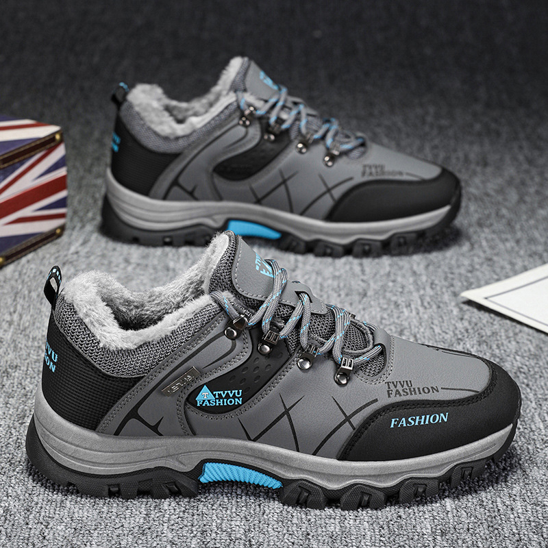 2025. Tople radne cipele s flis podstavom, neklizajuće, otporne na habanje, radne cipele za gradilišta, putovanja na otvorenom, planinarenje, svestrane ležerne i moderne cipele