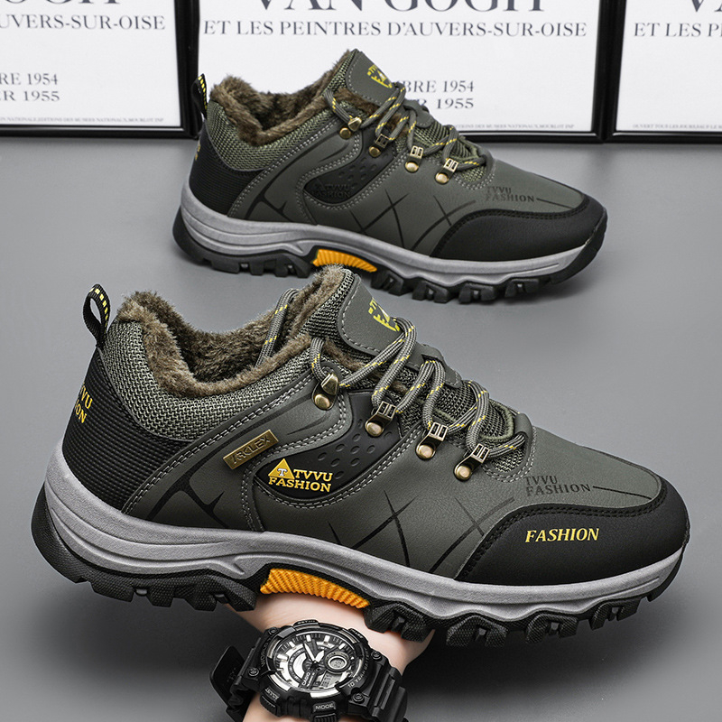 2025. Tople radne cipele s flis podstavom, neklizajuće, otporne na habanje, radne cipele za gradilišta, putovanja na otvorenom, planinarenje, svestrane ležerne i moderne cipele