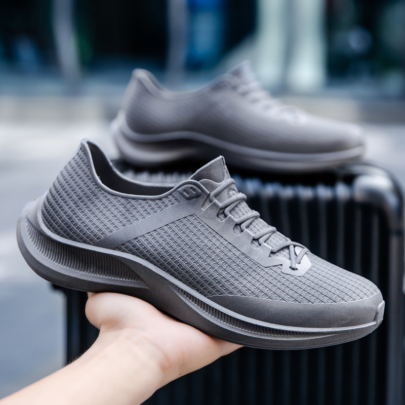 Cizme de ploaie pentru bărbați, pantofi de bucătărie de lucru din cauciuc pentru patru sezoane, la modă, cupluri, pantofi impermeabili cu croială joasă, pantofi de pescuit pentru femei, cizme de apă rezistente la uzură, antiderapante