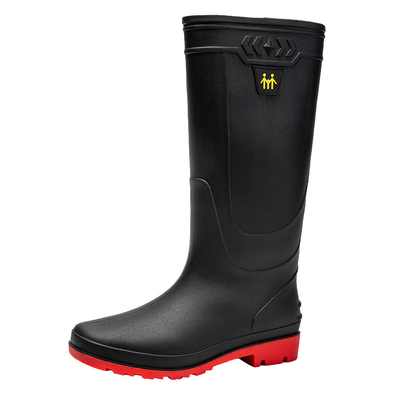 pluss-suuruses kummisaapad meestele, vihmakindlad ja veekindlad kingad, fliisvoodriga, libisemiskindlad, kulumiskindlad, töökaitseks, kalapüügiks, pika varrega töökummikusaapad