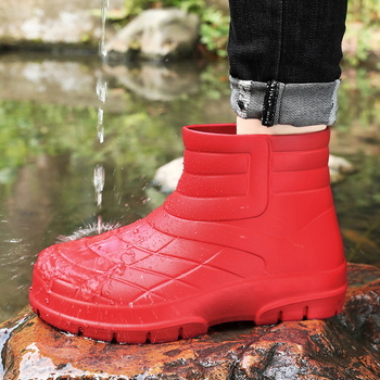 Αδιάβροχες μπότες κουζίνας, ειδικές μεσαίου σωλήνα, αδιάβροχες μπότες βροχής, παπούτσια ασφαλείας εργασίας κουζίνας, παπούτσια ασφαλείας, μονοκόμματα, σε απόθεμα