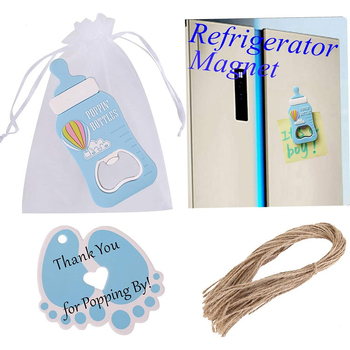 Kreatív palack alakú hűtőszekrény matricák baba party ajándék kis ajándék tevékenységek promóciós palacknyitó gyártók nagykereskedelem