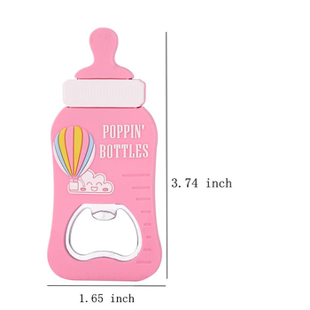 Δημιουργικά αυτοκόλλητα ψυγείου σε σχήμα μπουκαλιού, δώρο για πάρτι μωρού, μικρό δώρο, δραστηριότητες, προωθητικά ανοιχτήρια μπουκαλιών, κατασκευαστές χονδρικής