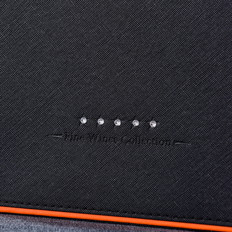 Valmis punase veini kinkekarp kivikestega, ühe- või kahekordse pudeli pakendikarp, veinikarp, universaalne, saab lisada logo, ärikinkekarp