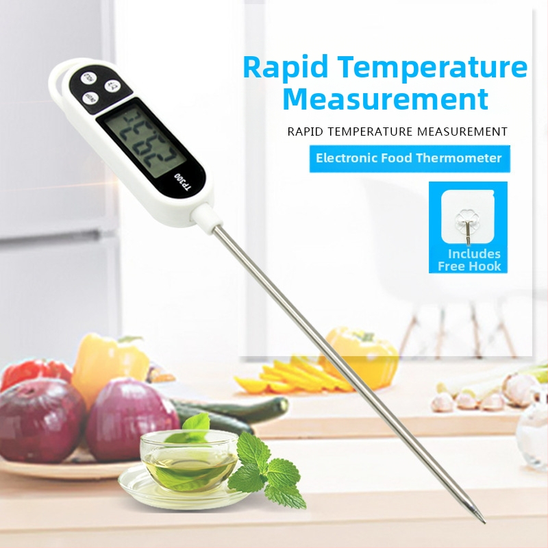 Termometru electronic cu sondă alimentară TP300, stilou, pentru grătar, temperatura camerei, temperatura apei, temperatura uleiului, măsurarea temperaturii gazului de aer condiționat