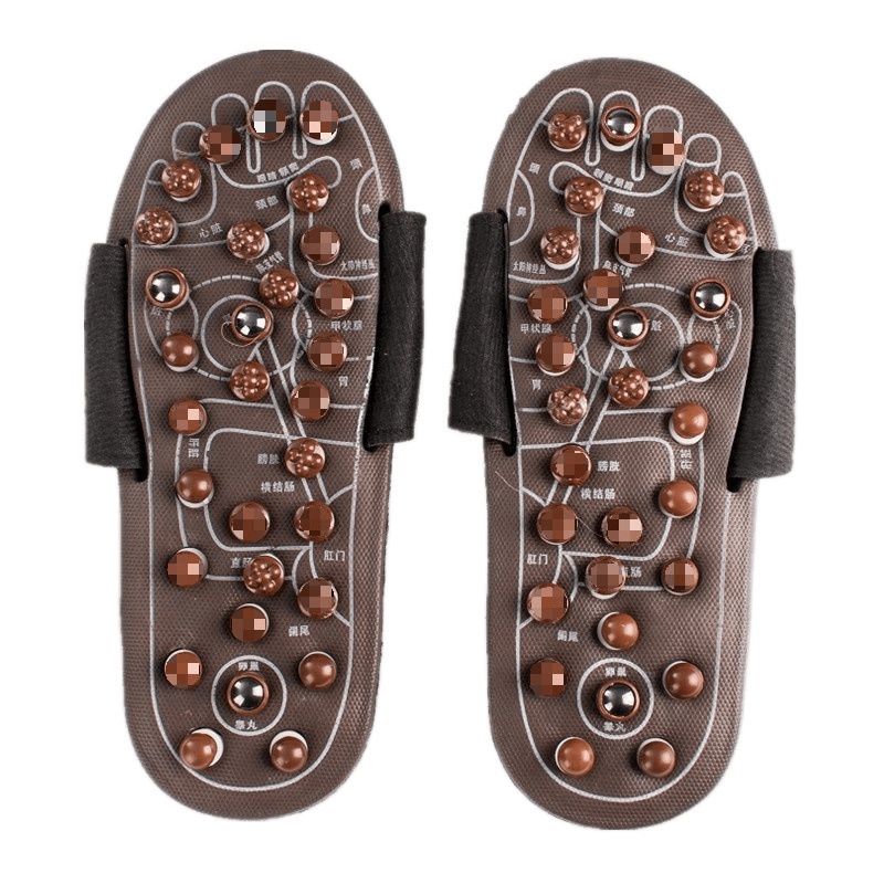 Acupressură Board masaj papuci pentru bărbați vară nouă elastică Moxibustion picior acupunctură terapie magnetică papuci acasă picior terapie pantofi de sănătate