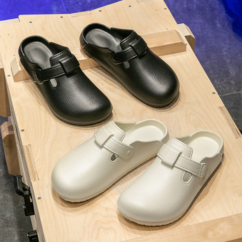 Birkenth kingad meestele ja naistele kevadel ja suvel kandmiseks uued paksu tallaga libisemiskindlad veekindlad baotou õues kasutatavad pehme tallaga summutatud Mulleri kingad