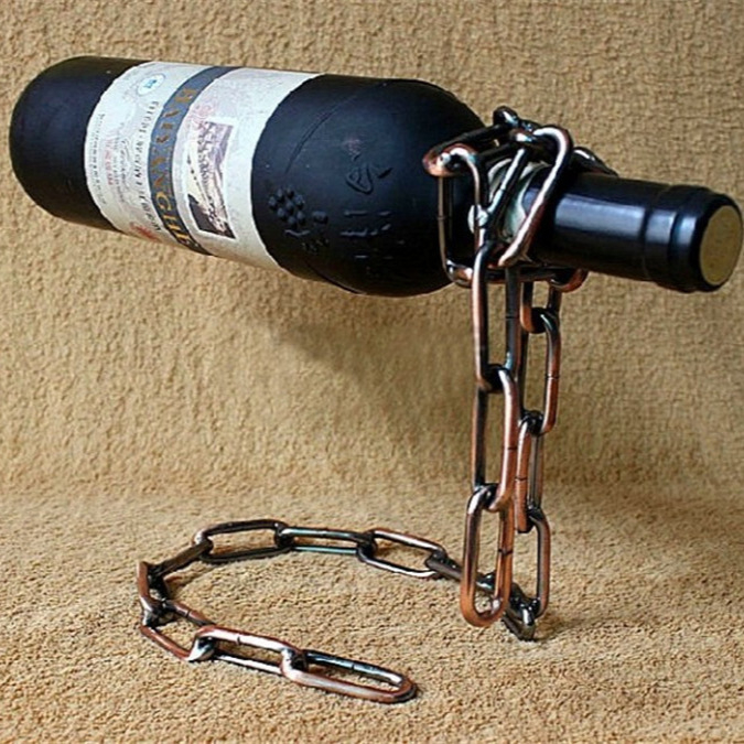 Loominguline maagiline ketiga veiniriiul riputatud veiniriiuli käsitöö majapidamises Igapäevased vajadused Y127