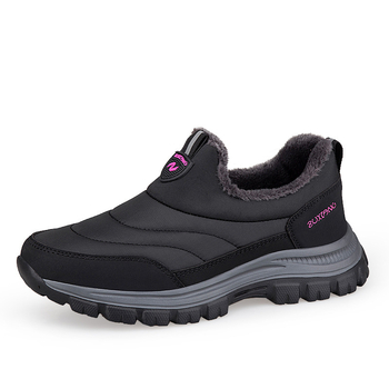 24 éves téli új meleg pamutcipő középkorúaknak és idős anyósoknak sportcipő polár béléssel ellátott sétacipő gyári nagykereskedelmi hálózat