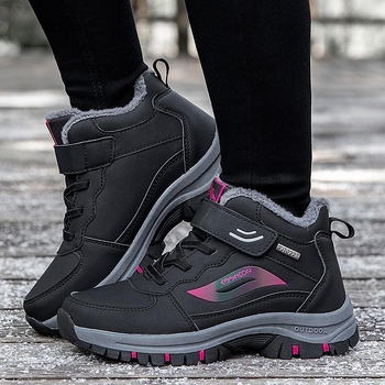 Eakate kingad meestele, kõrge pealispinnaga fliisvoodriga soojad puuvillased kingad, keskealistele ja eakatele mõeldud jalutuskingad, veekindlad libisemiskindlad naiste tossud