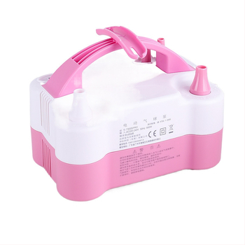 2025 нова двуслойна електрическа машина за надуване на балони, въздушна помпа, автоматична помпа с двоен отвор, вижте подробности