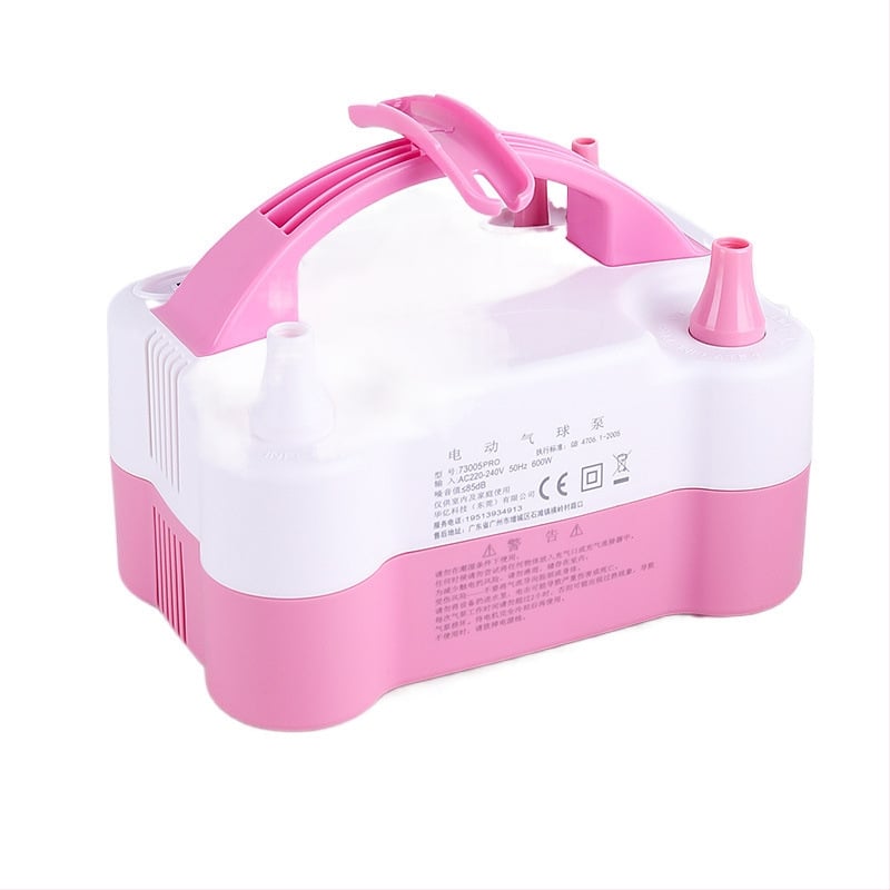 2025 нова двуслойна електрическа машина за надуване на балони, въздушна помпа, автоматична помпа с двоен отвор, вижте подробности