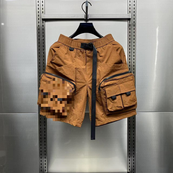 Američke funkcionalne kargo kratke hlače za muškarce, ljetne, modne marke s više džepova, široke, pet točaka ukrašene, sportske i ležerne hlače