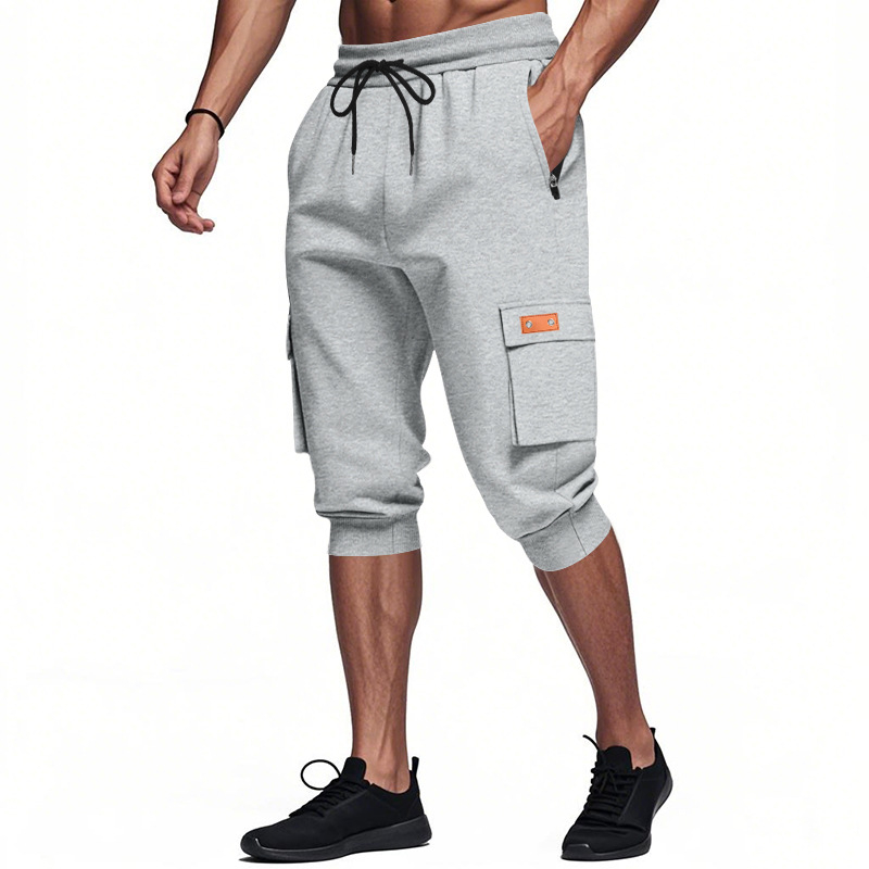 Határokon átnyúló Amazon nyári forró akció amerikai egyszerű nehéz férfi szabadtéri szabadidős hip-hop sport laza egyszerű divat