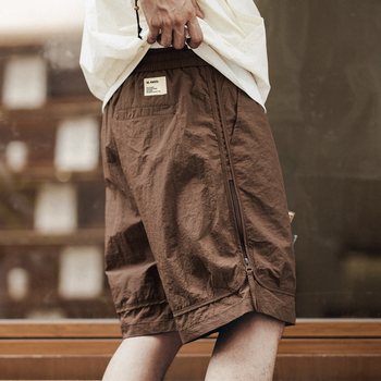 Green Deer Mountain Series kültéri divatos márkájú cargo rövidnadrág, férfi nyári divatos márkájú laza vékony jég selyem ötpontos nadrág, férfi félhosszú nadrág