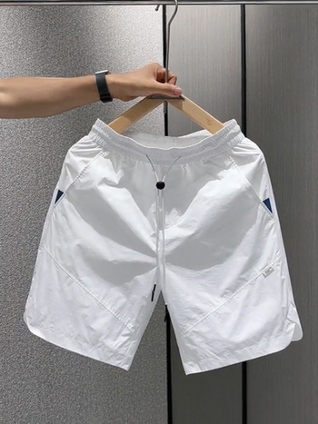 Ευρωπαϊκό Ανδρικό Σορτς 2025 Καλοκαίρι, Αναπνεύσιμο, Άνετο, Λεπτό, Μοντέρνο, Μοντέρνο, Ευέλικτο, Ανδρικό, Casual, Σορτς Μέχρι το Γόνατο