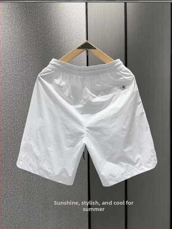 Ευρωπαϊκό Ανδρικό Σορτς 2025 Καλοκαίρι, Αναπνεύσιμο, Άνετο, Λεπτό, Μοντέρνο, Μοντέρνο, Ευέλικτο, Ανδρικό, Casual, Σορτς Μέχρι το Γόνατο