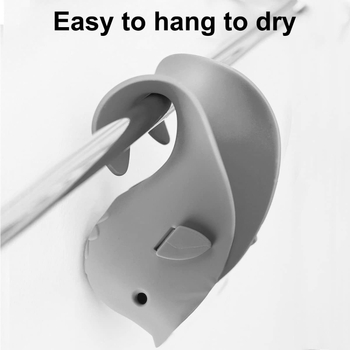 Gyerek fürdő bálna csaptelep csaptelep védőburkolat rajzfilm bálna puha szilikon csaptelep ütközésgátló