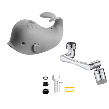 Gyerek fürdő bálna csaptelep csaptelep védőburkolat rajzfilm bálna puha szilikon csaptelep ütközésgátló