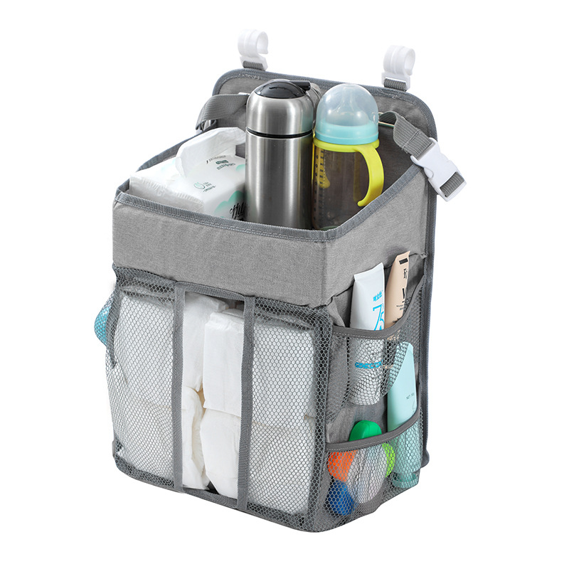 Baba pelenkatároló táska nagy kapacitású éjjeli táska babaágy babakocsi tároló anya és baba tároló játékok