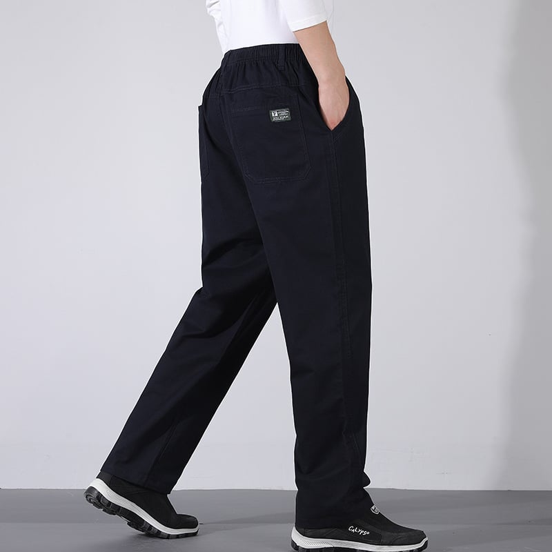 M-6XL Primăvara și Toamna Pantaloni Casual Bărbați Pantaloni Lejeri Toamna plus Dimensiune Pantaloni Lejeri Drepți Tooling Bumbac Pantaloni Bărbați