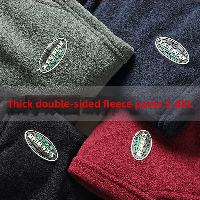Meeste fliispüksid, meeste talvised paksendatud soojad püksid, naiste fliispüksid paksudele meestele, paaride pluss-suuruses spordipüksid
