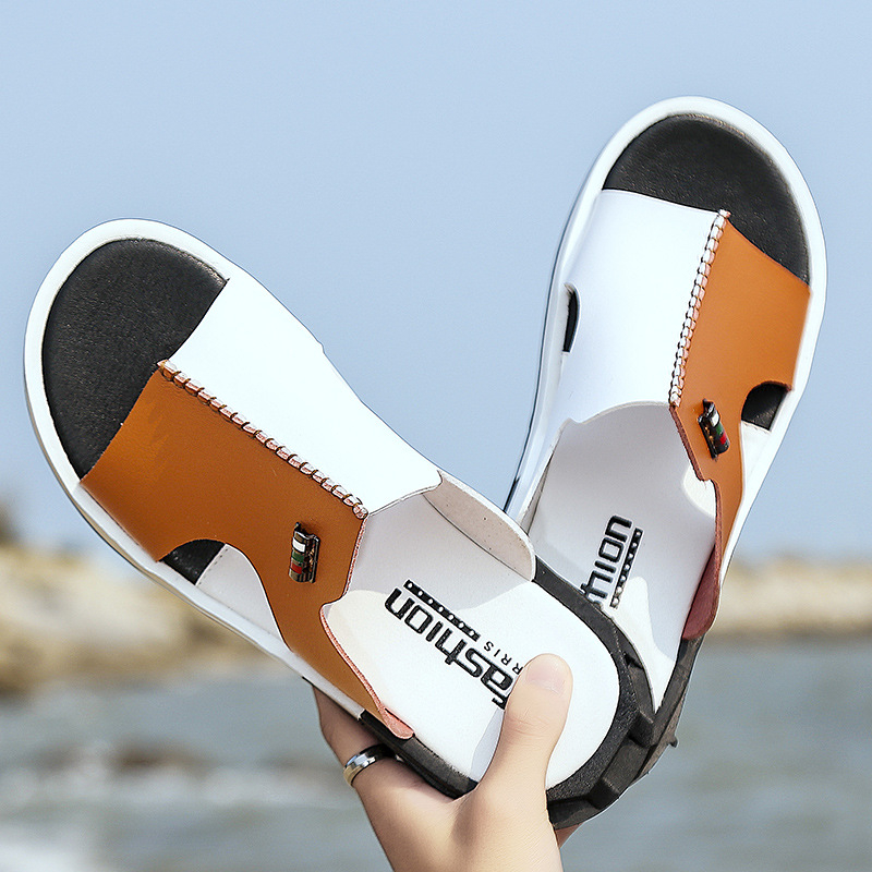 Papuče s mandarinskom patkom za muškarce, ljetne, moderne, vanjske, nove, korejske, moderne, prepoznatljive, plus size, papuče za plažu, neklizajuće