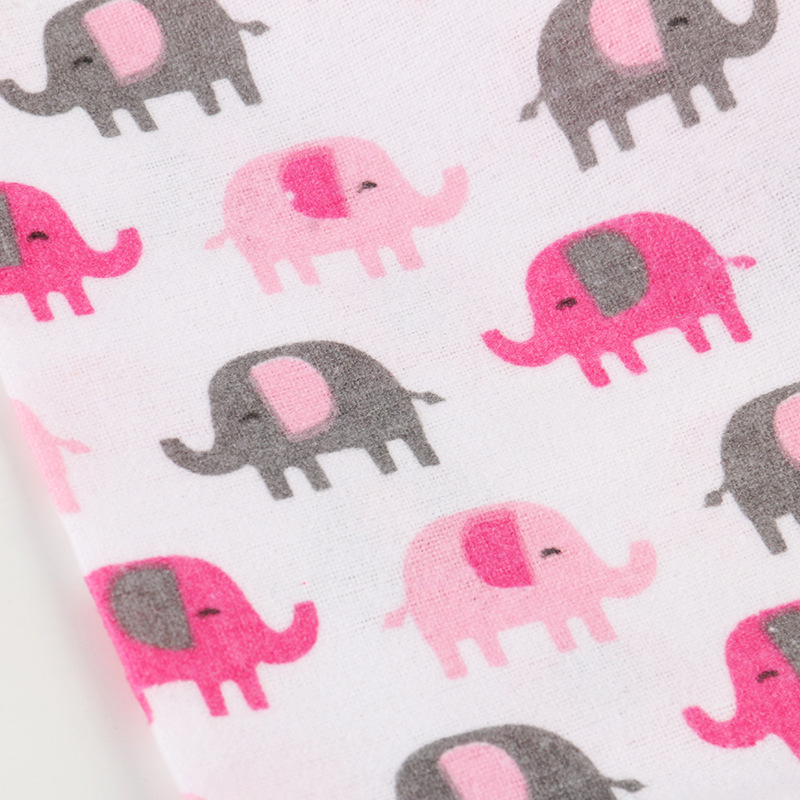 Vastsündinu 4-pakiline flanelltrükiga mähkimistekk 76*102 segatud partiist mitmevärviline puuvillane mähkimistekk