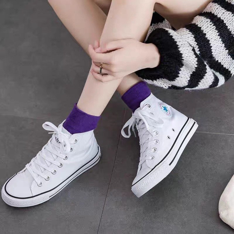 Augstas audekla kurpes vīriešiem un sievietēm, pāriem, studentiem, korejiešu stila daudzpusīgi ikdienas apavi, plakanas kurpes, baltas kurpes, klasiskas daudzpusīgas kurpes D02