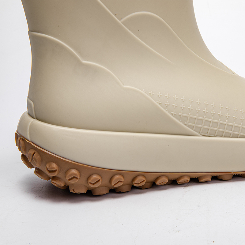 Piiriülese ekspordi mood kummisaapad meeste poolsääreni veekindlad kingad libisemiskindlad kummisaapad meeste kummisaapad kalastuskingad veesaapad kummisaapad